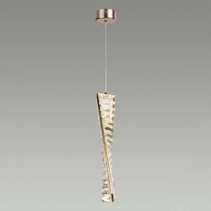 5674/10L LEDIO LN26 158 золотой Подвес LED 13W 3000K 220V ROSELLE