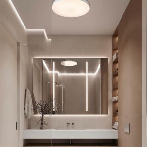 7759/24L MITRA LED SN 545 Светильник пластик/белый LED 24Вт 4000K D300 IP54 GAMMA