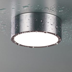 358905 SPOT NT22 588 хром Встраиваемый влагозащищенный светильник IP54 LED 4000K 10W 220V MAY