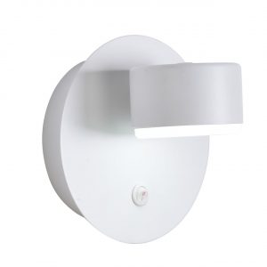 8343/1W COMFI LN26 252 белый, металл Бра GX53 LED 1*7W 220V TORINA