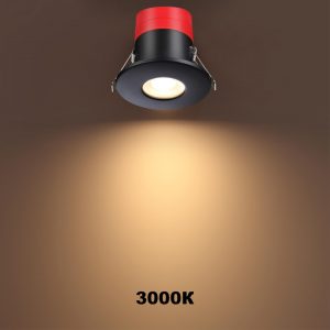 358638 SPOT NT21 520 черный Светильник встраиваемый светодиодный диммируемый, смена цв. температуры IP65 LED 3000К4000К5000К 8W 220V REGEN