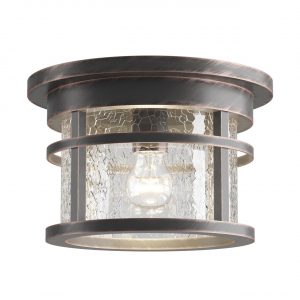 4044/1C NATURE ODL18 699 коричневый/патина Уличный потолочный светильник IP44 E27 60W 220V VIRTA