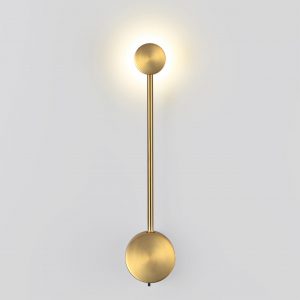 7009/5WL HIGHTECH ODL25 273 античная бронза/металл/акрил Настенный светильник LED 3000/4000K тумблер на корп. 5W 220V CRI > 90 SATELLITE