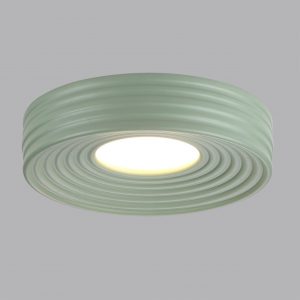 7703/40L AVRA LED SN 583 Светильник металл/пластик/белый/зеленый LED 40Вт 4000K D470 IP20 MACARON