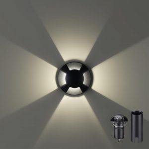 6662/3GL NATURE ODL24 000 черный/металл Встраиваемый грунтовый светильник IP67 LED 3W 4000K 60° 12V/24V WALD (нужен драйвер 357781/357782)