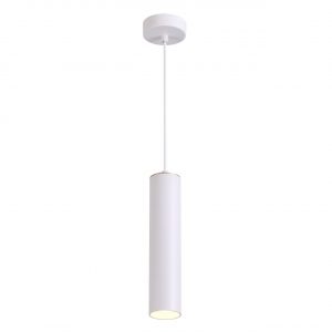 3873/1L HIGHTECH ODL19 000 белый Подвесной светильник GU10 1*50W 220V KIKO