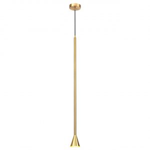 3884/1G HIGHTECH ODL20 349 золотистый/металл Подвесной светильник LED GU10 7W 220V PIPA