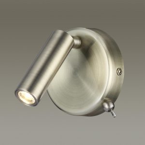 5222/3WL LEDIO LN22 000 бронза Бра с выкл. LED 3W 3000K 220V CHASE
