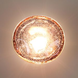7043/4WL L-VISION ODL25 249 Настенный светильник бордовый/бронз/ металл/стекло IP20 LED 4W 3000K 220V MELA