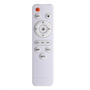 7630/EL PALE SN 000 Светильник пластик/белый/золотистый LED 72Вт с ДУ 3000-6300К D510 IP43 пульт ДУ SETTA