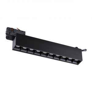 358843 PORT NT22 306 черный Светильник трехфазный трековый светодиодный IP20 LED 4000K 16W 220V ITER