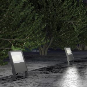 358577 STREET NT21 764 темно-серый Ландшафтный светильник (прожектор) IP66 LED 20W 4000K 100-300V ARMIN