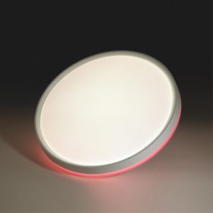 7708/ELN COLOR SN 154 Светильник пластик/розовый LED 76Вт 3000/4000/6000К D500 IP43 CCT KEZO PINK