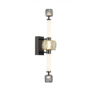 5427/28WL L-VISION ODL_EX24 000 черный хром/белый/дымчатый/коньячный/металл/стекло/акрил Бра LED 28W 3000K KLIFF
