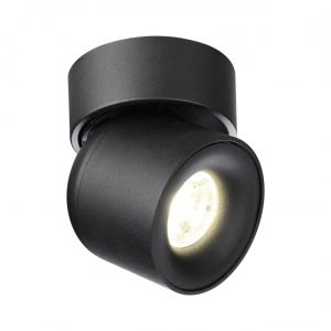 358809 OVER NT21 416 черный Светильник накладной светодиодный IP20 LED 10W 850Лм 4000K 220V GESSO