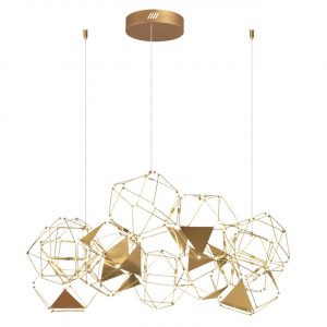 5086/56L L-VISION ODL25 291 античная бронза/металл Люстра LED 56W 4000K 3360Лм TRELLIS