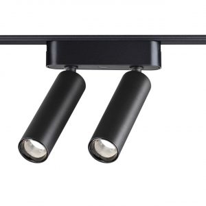 359086 SHINO NT23 188 черный Трековый светильник для низков. шинопровода IP20 LED 4000K 2*7W 48V 1260Лм SMAL
