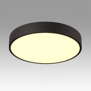 7756/48L MITRA LED SN 539 Светильник металл/акрил/черный LED (40Вт+8Вт) 3000K+3000K D500 IP20 подсветка QUASAR