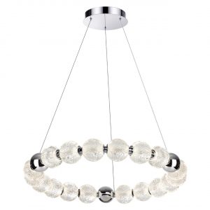 5007/60L L-VISION ODL24 571 хром/металл/акрил Люстра LED 60W 4000K 4987лм CRYSTAL
