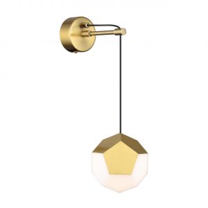 4305/7WL HIGHTECH ODL22 000 золото Настенный светильник LED 7W 420Лм IP20 BINGO