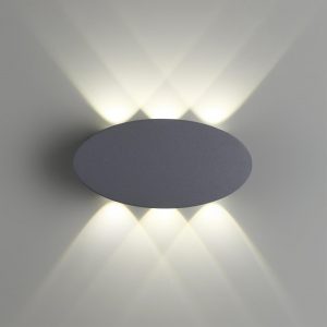 358563 STREET NT21 734 темно-серый Ландшафтный настенный светильник IP54 LED 4000K 6W 85-265V CALLE
