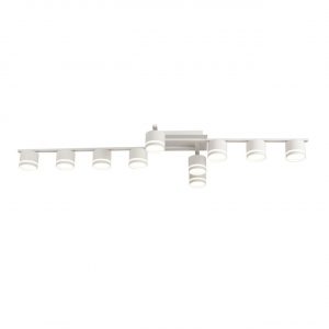 8303/10C COMFI LN26 237 белый, металл Светильник потолочный GX53 LED 10*7W 220V AGNIA