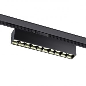 358861 PORT NT22 308 черный Светильник трехфазный трековый светодиодный IP20 LED 4000K 16W 220V ITER