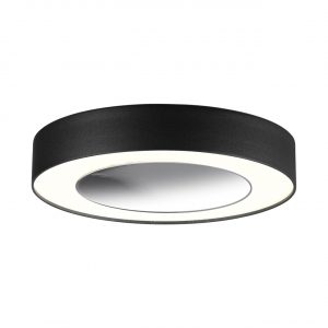 359277 OVER NT23 280 черный Светильник накладной светодиодный IP20 LED 18W 85-265V 1350Лм 3000К MIRROR