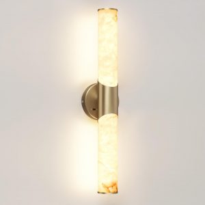 6672/12WL L-VISION ODL24 199 Настенный светильник латунь/металл/алебастр IP20 LED 12W 540Лм 3000K/4000K MARBELLA