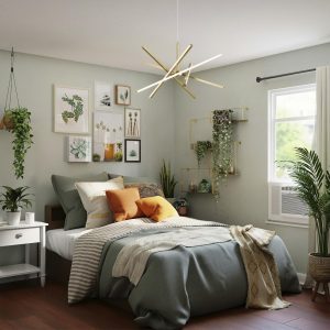 6564/60L LEDIO LN26 276 золотой//металл/ Подвесной светильник LED 4000K 60W 220V PARKER
