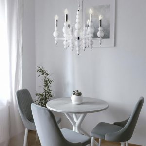 8260/6 MODERNI LN26 126 белый/хром, металл Люстра E14 6*40W 220V NANA