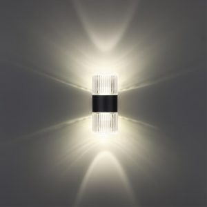 359292 STREET NT24 720 черный Светильник ландшафтный настенный IP65 LED 14W 4000K 175-265V ESTIMA