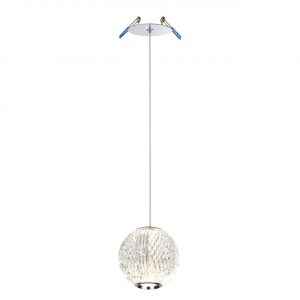 5007/5LA L-VISION ODL24 567 хром/металл/акрил Подвес LED 5W 4000K 365лм CRYSTAL