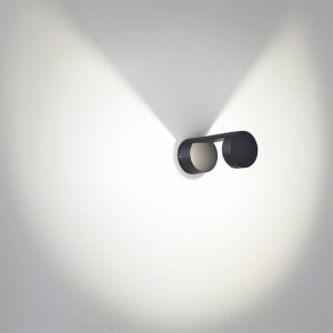 6657/10WL NATURE ODL24 000 черный/металл Уличный настенный светильник IP65 LED 10W 4000K AC85-265V TION