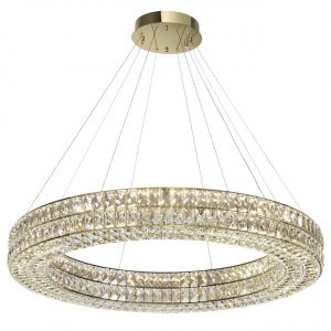 4926/98L L-VISION ODL24 581 золото/металл/хрусталь Люстра LED 98W 4000K 5850Лм PANTA