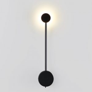 7008/5WL HIGHTECH ODL25 273 черный/металл/акрил Настенный светильник LED 3000/4000K тумблер на корп. 5W 220V CRI > 90 SATELLITE
