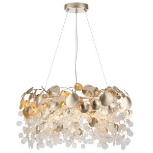 5104/8 CLASSIC ODL26 633 металл/стекло Люстра E14 8*40W 220В IP20 COINS