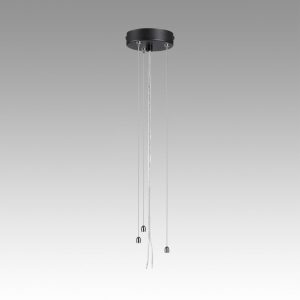 7753/L SN 535 Подвесное крепление для светильника QUANTUM LED металл/черный 1,5м QUANTUM