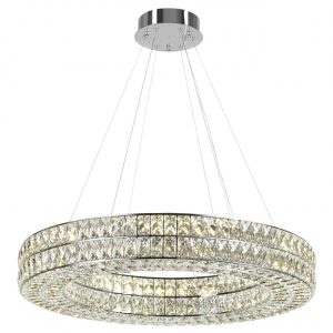 4927/85L L-VISION ODL24 583 хром/металл/хрусталь Люстра LED 85W 4000K 5074Лм PANTA