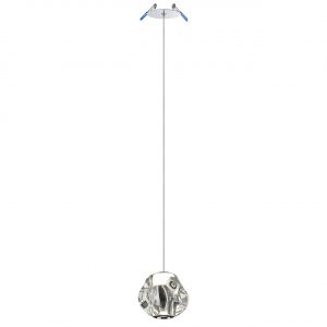 5084/5L L-VISION ODL25 561 хром/прозрачный/металл/акрил Подвес LED 5W 4000K 250Лм JEMSTONE