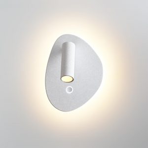 7183/9WL HIGHTECH ODL26 471 Настенный светильник белый ice crack/металл IP20 LED 9W 580Лм 2700K/3300K/4000K 120° 220-240V ROY
