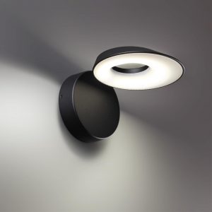 359405 STREET NT24 688 черный Светильник ландшафтный настенный IP54 LED 4W 220-240V 4000K 380Лм ELEGANCE