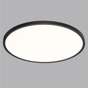 7660/48L MITRA LED SN 554 Светильник пластик/белый/черный LED 48Вт 3000/4000K D600 IP40 ALFA BLACK