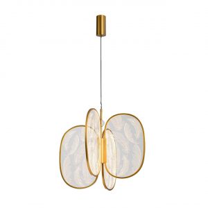 6664/53L L-VISION ODL_EX24 000 Подвесной светильник античн бронза/металл/акрил IP20 LED 54W 3000Лм 3000K PIUMA