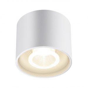 358791 OVER NT21 356 белый Светильник накладной светодиодный IP20 LED 15W 4000K 1600Лм 110-265V BIND