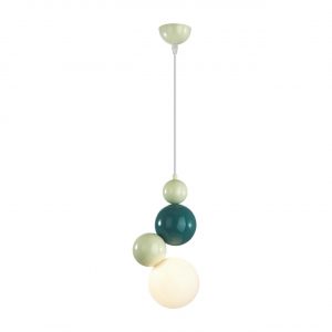 8008/1A MODERNI LN24 000 белый, голубой/белый металл/пластик Подвес G9 LED 5W 220V BALLONS
