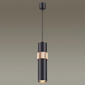 4738/5L L-VISION ODL20 395 черный/золотой Подвес GU10 5W 220V AFRA