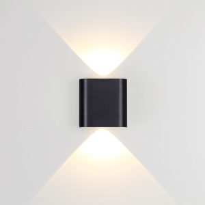 7191/2WL HIGHTECH ODL27 Настенный светильник черный браш./металл IP20 LED 2W 3000K 220V MAGNUM