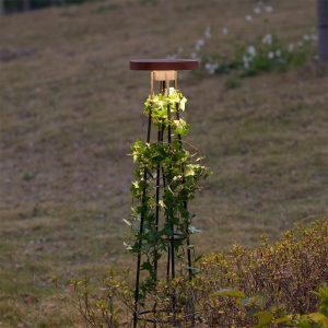 7108/15GL NATURE ODL26 659 Уличный встраиваемый в грунт светильник 940мм окраш. под дерево/металл IP65 LED 12W 278Лм 3000K 220-240V LIANA