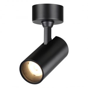 359228 OVER NT23 374 черный Светильник накладной светодиодный IP20 LED 15W 220V 1440Лм 3000К SELENE